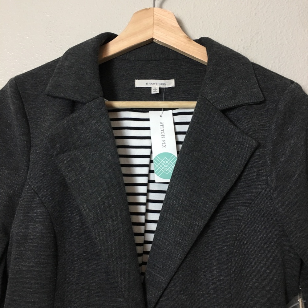 Stitchfix (41hawthorn) grey benson blazer - Picture 4 of 8